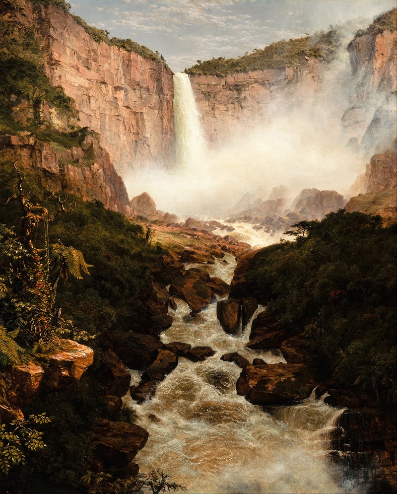 Frederic Edwin Church - The Falls of the Tequendama near Bogota, New Granada