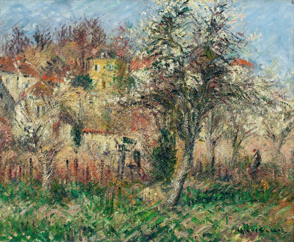 Gustave Loiseau - Paysage, environs de Pont-Aven