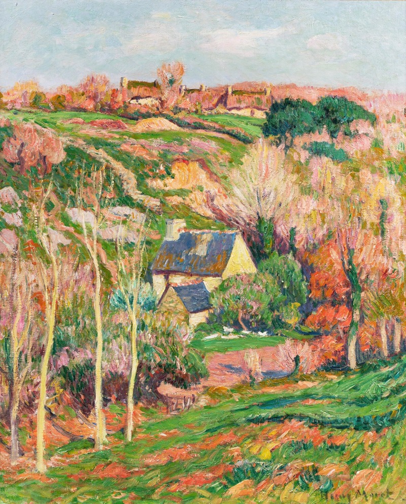 Henry Moret - Fermes en Bretagne