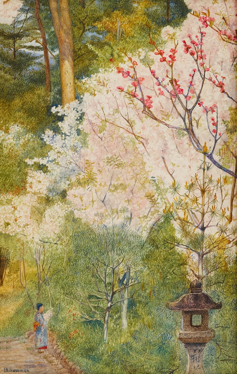 Henry Roderick Newman - Cherry Blossom (Kyoto)