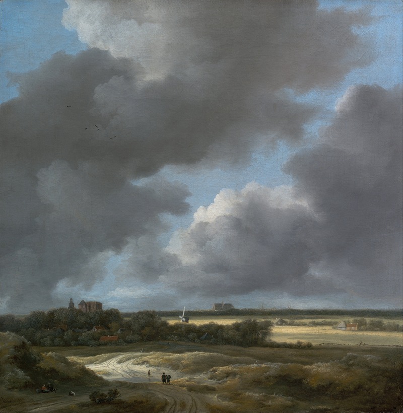 Jacob van Ruisdael - View of Alkmaar 