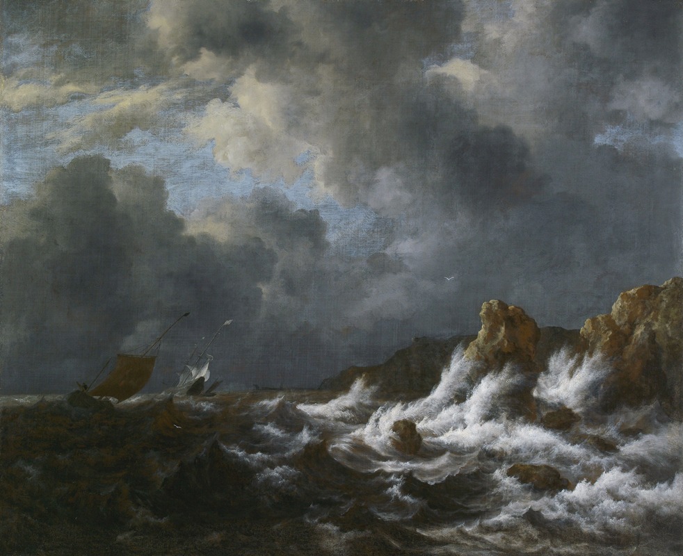 Jacob van Ruisdael - View from the Coast of Norway