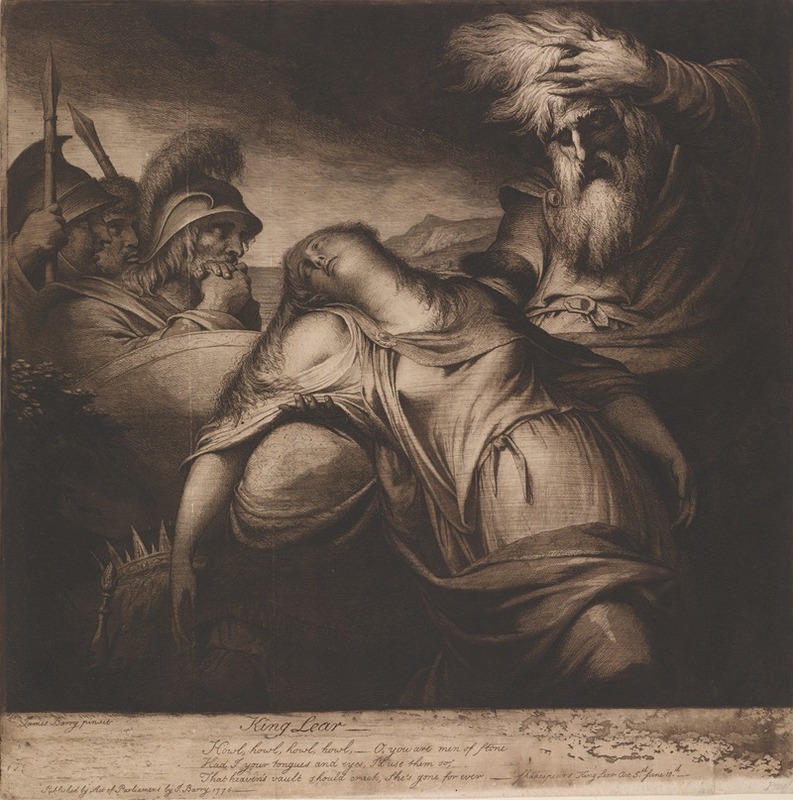 James Barry - King Lear and Cordelia, Act V, Scene 10