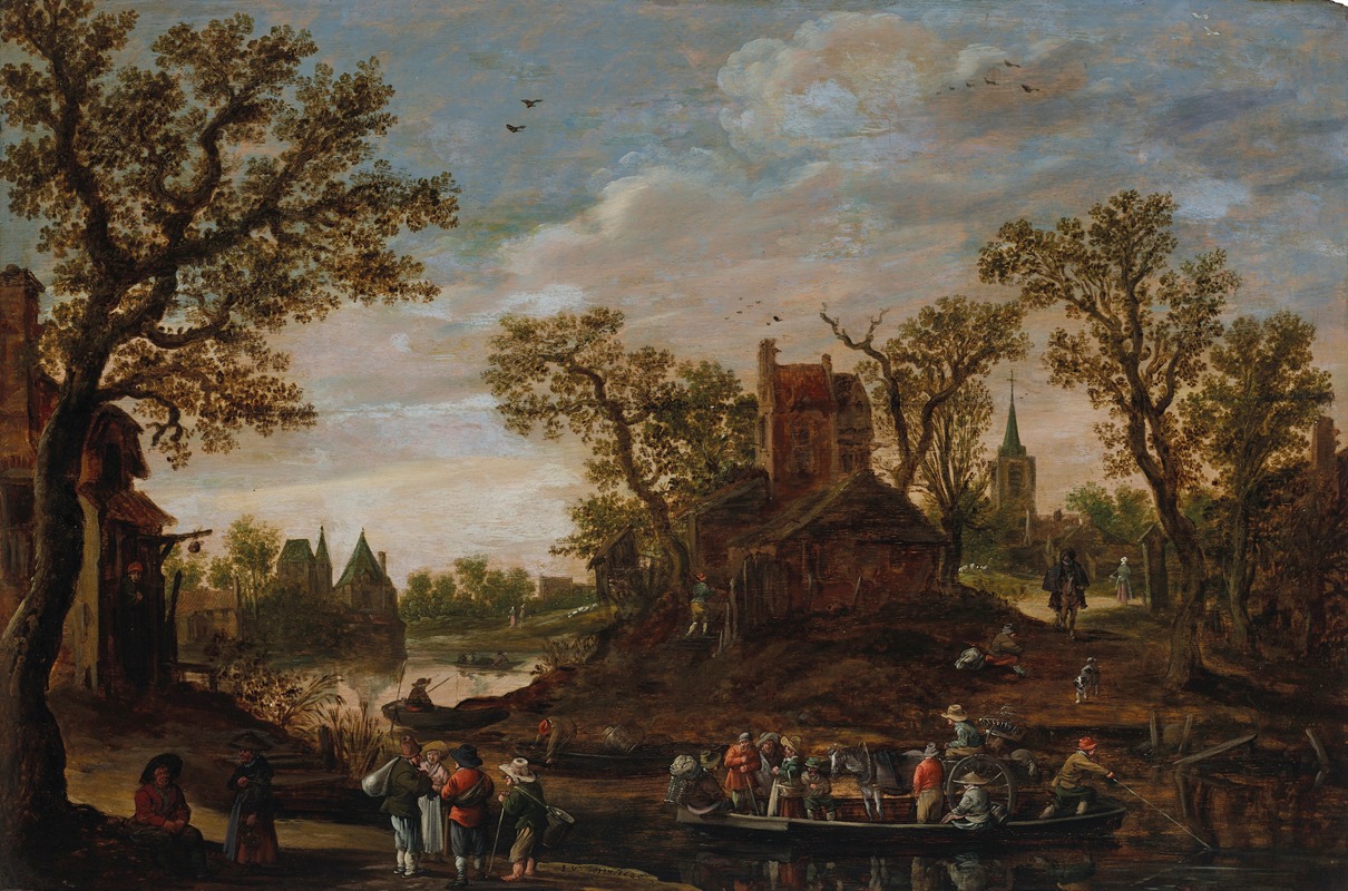 Jan van Goyen - The Ferry