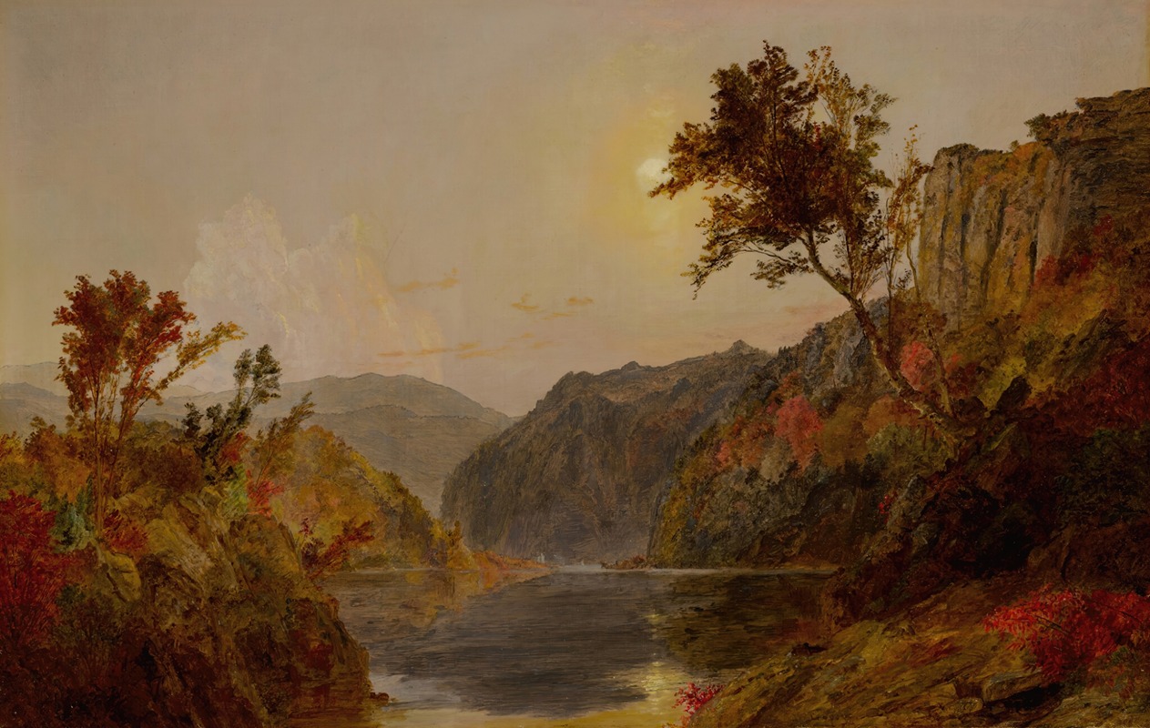 Jasper Francis Cropsey - Hudson River Landscape