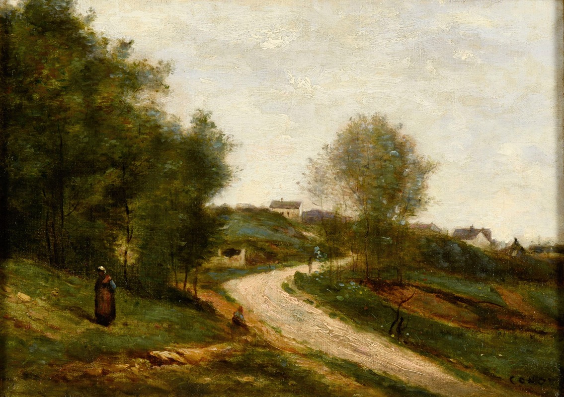 Jean-Baptiste-Camille Corot - Gouvieux, près de Chantilly