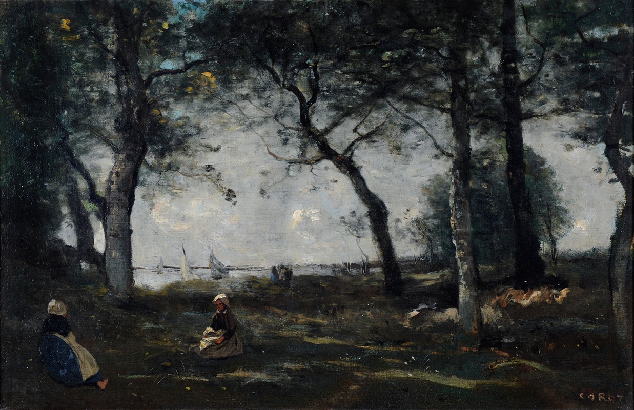 Jean-Baptiste-Camille Corot - Honfleur