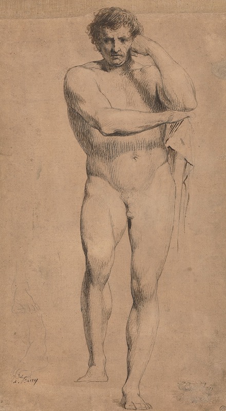 James Barry - Study of Hercules for ‘Crowning the Victors at Olympia’
