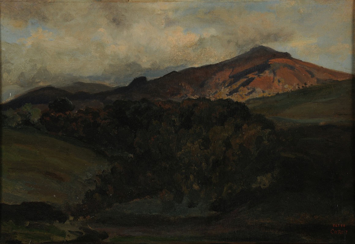 Jean-Baptiste-Camille Corot - Monte-Cavo