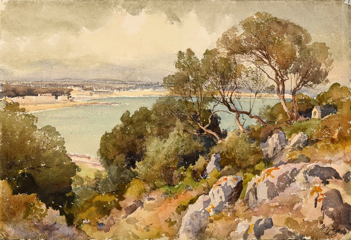 Jean-Henri Zuber - Au cap d’Antibes