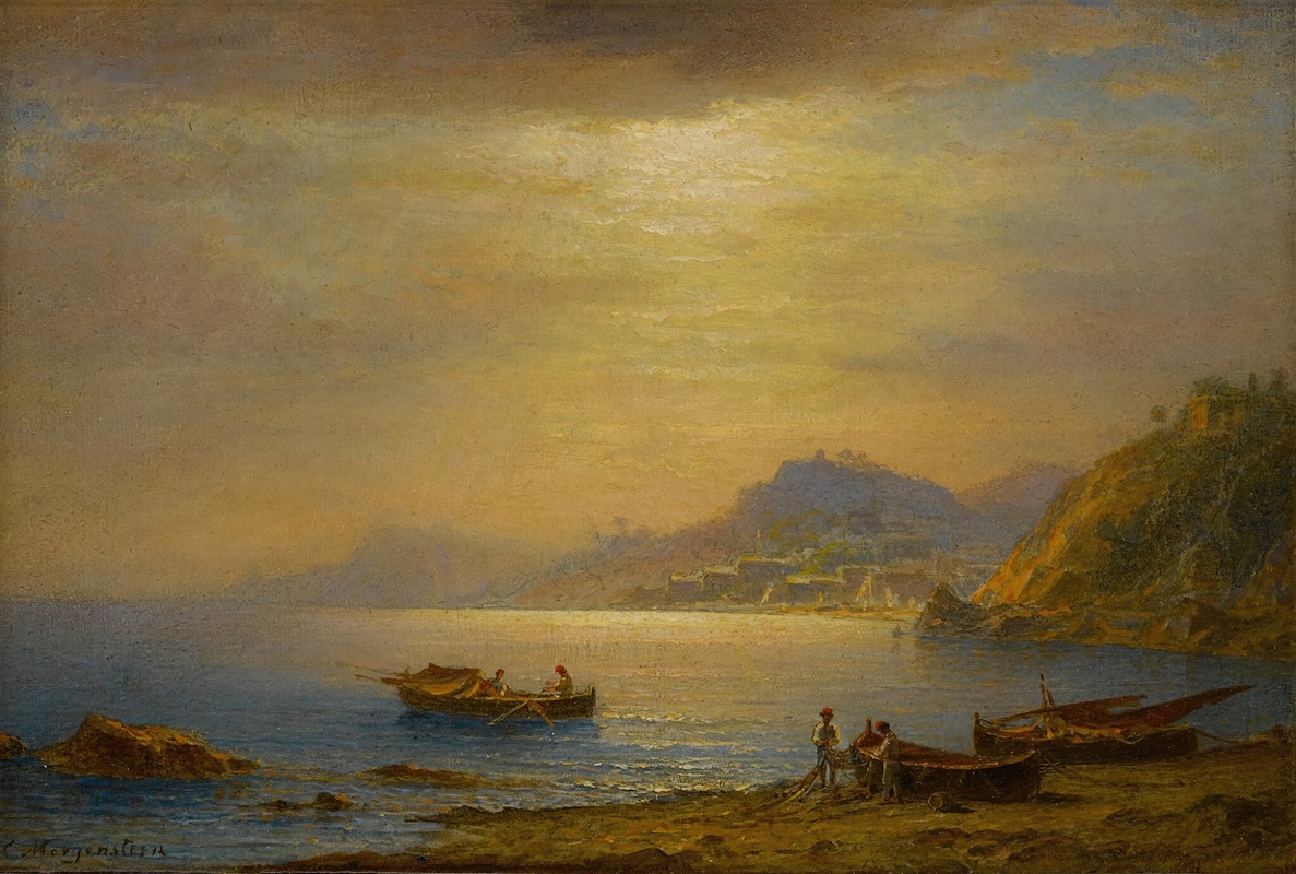 Johann Ludwig Ernst Morgenstern - Bay landscape
