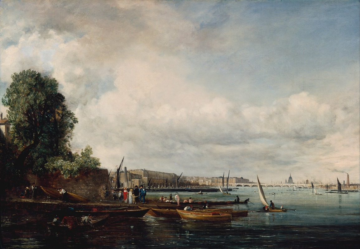 John Constable - Waterloo Bridge