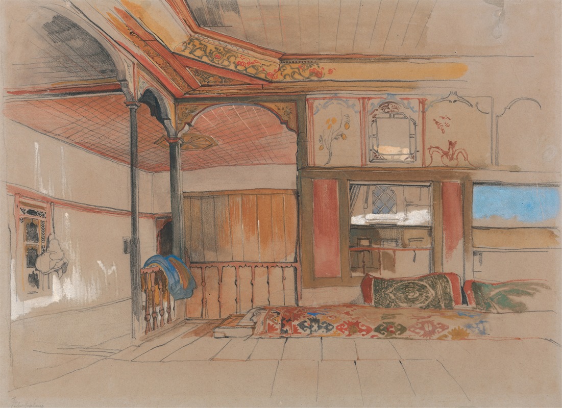 John Frederick Lewis - Interior of an Eastern House