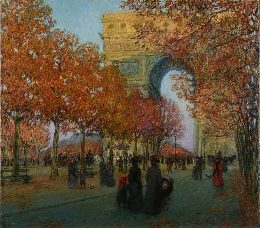 Louis Paviot - L’Arc de Triomphe de l’Étoile