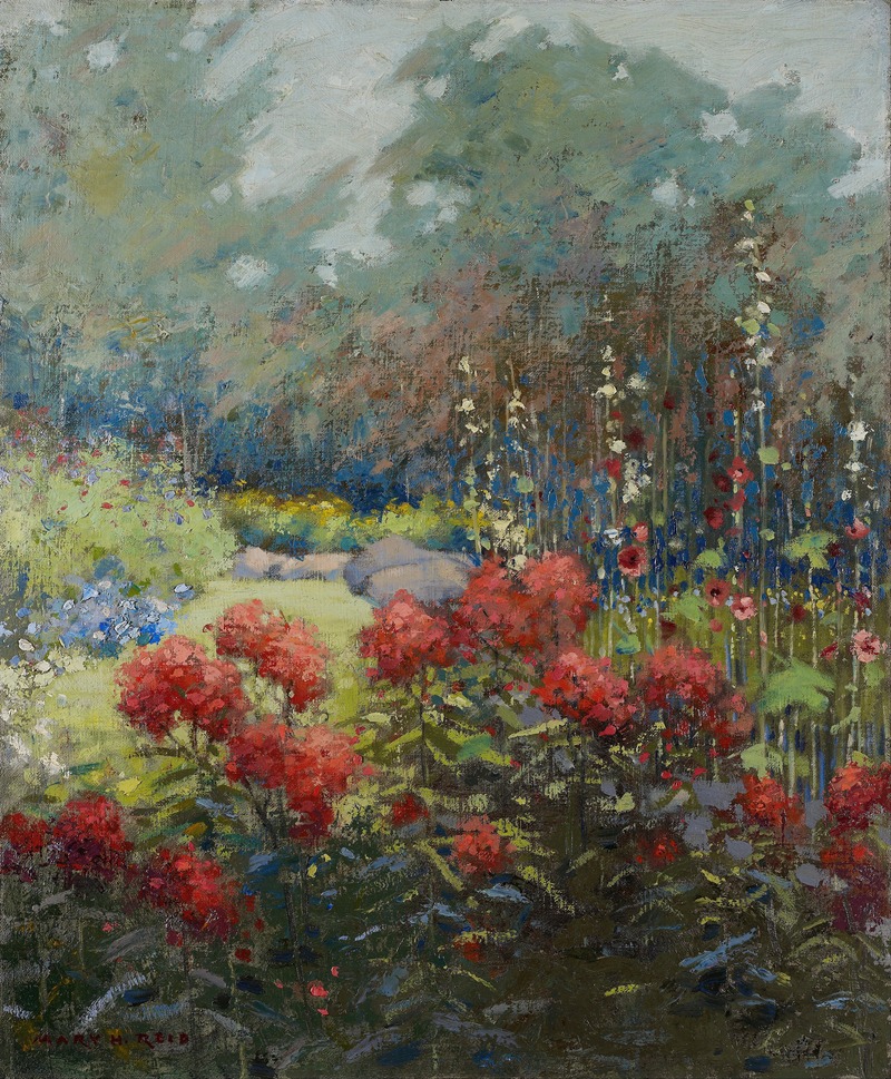 Mary Hiester Reid - A Garden in September