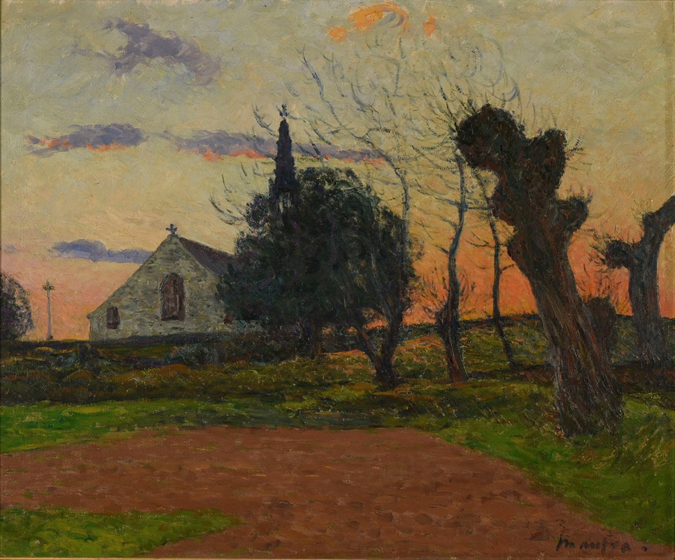 Maxime Maufra - Soleil couchant, Cadol