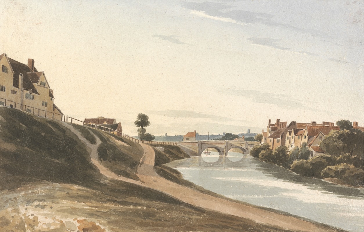 James Pattison Cockburn - Bishop’s Bridge, Norwich