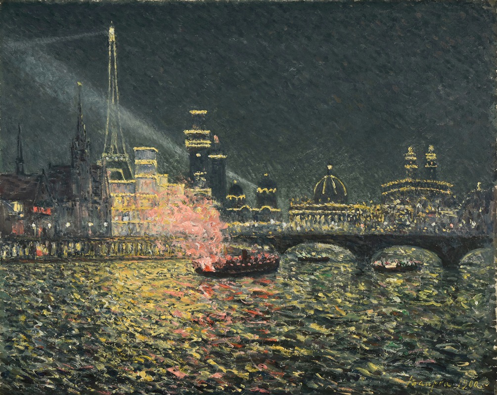 Maxime Maufra - Féérie nocturne; Exposition Universelle Paris 1900