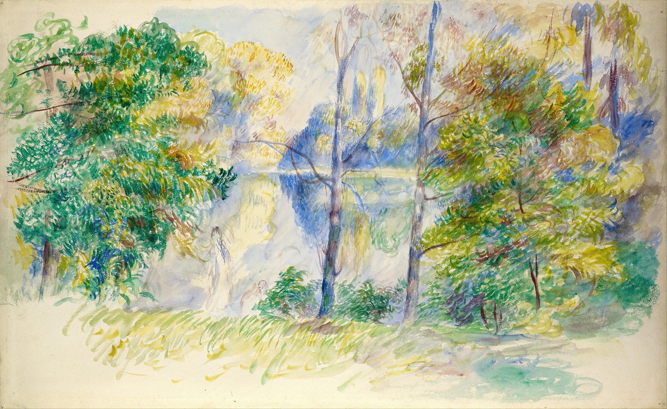 Pierre-Auguste Renoir - View of a Park