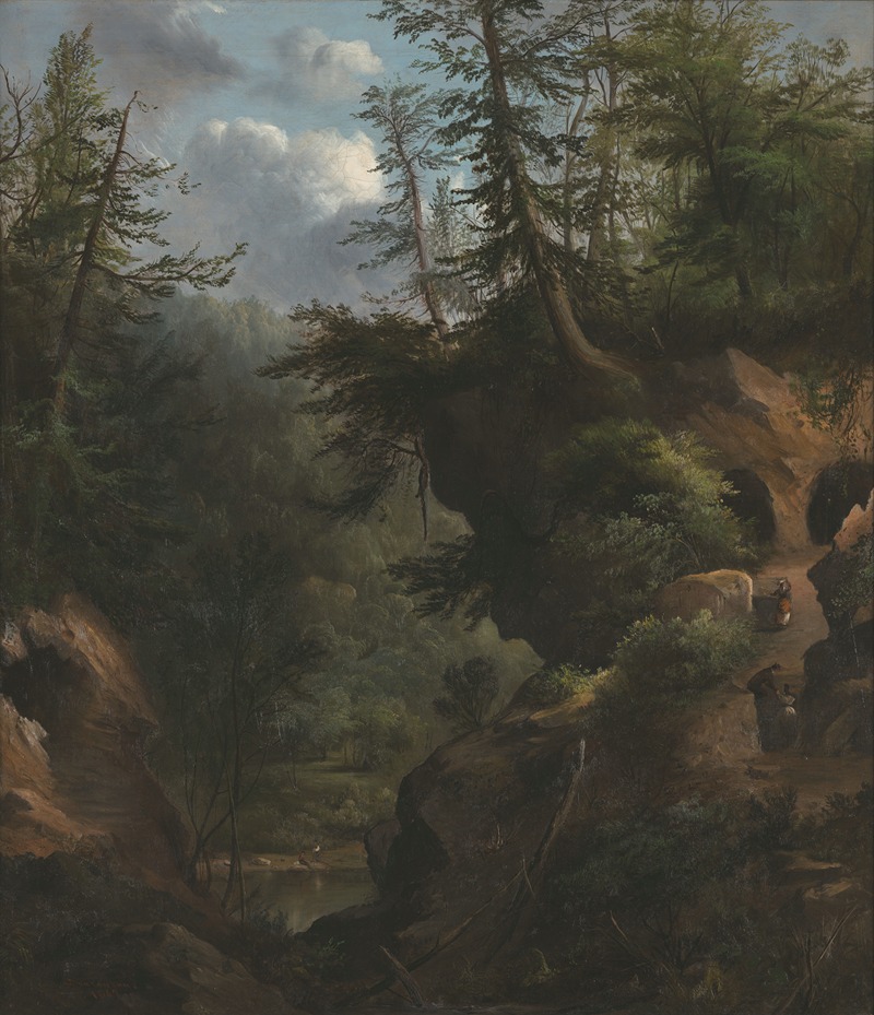 Robert S. Duncanson - The Caves