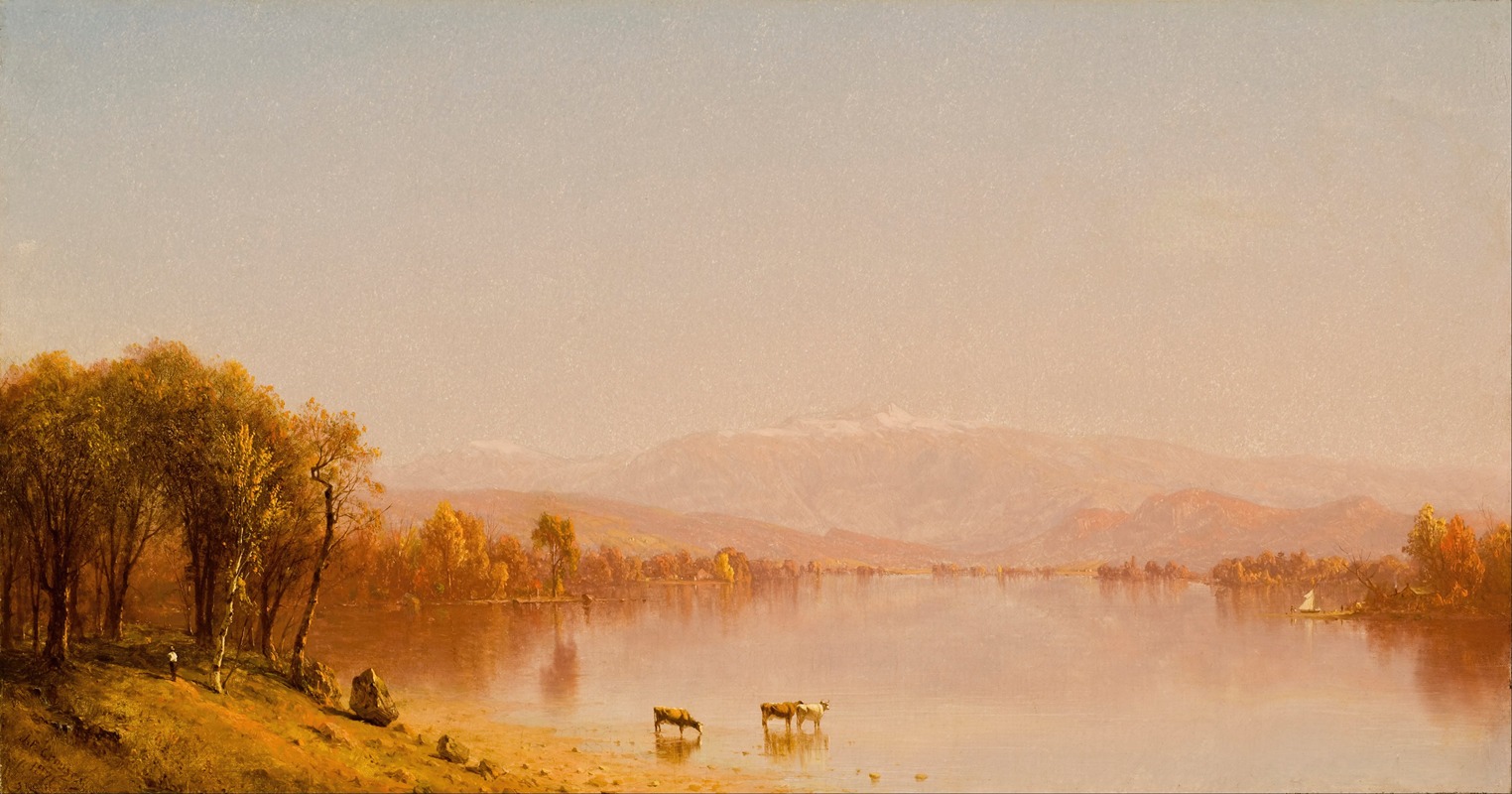 Sanford Robinson Gifford - Indian Summer in the White Mountains