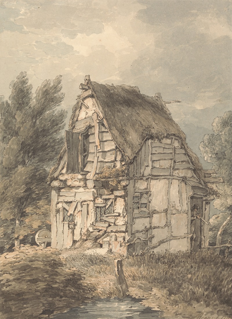 Thomas Hearne - Half Timbered and Thatched Shack