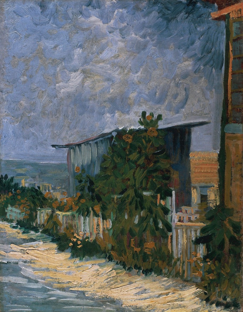 Vincent van Gogh - Shelter on Montmartre