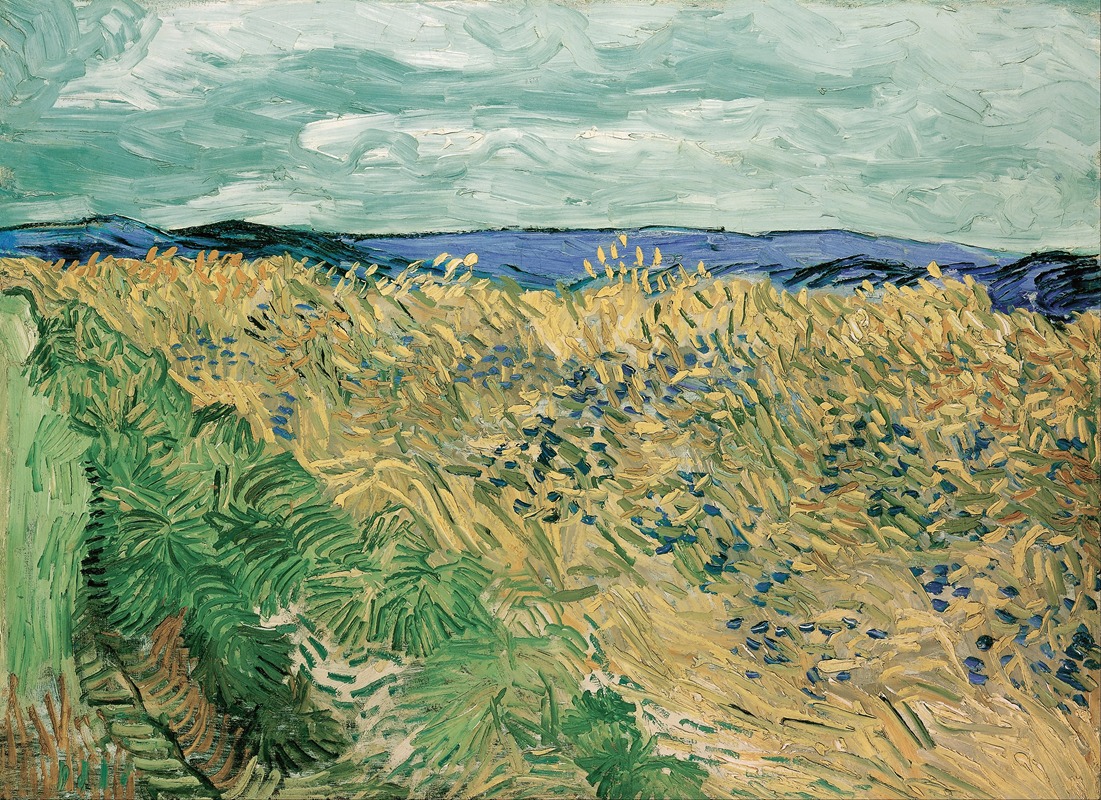 Vincent van Gogh - Wheatfield With Cornflowers