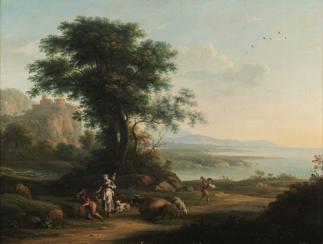 Vittorio Amedeo Cignaroli   - Pastoral scene