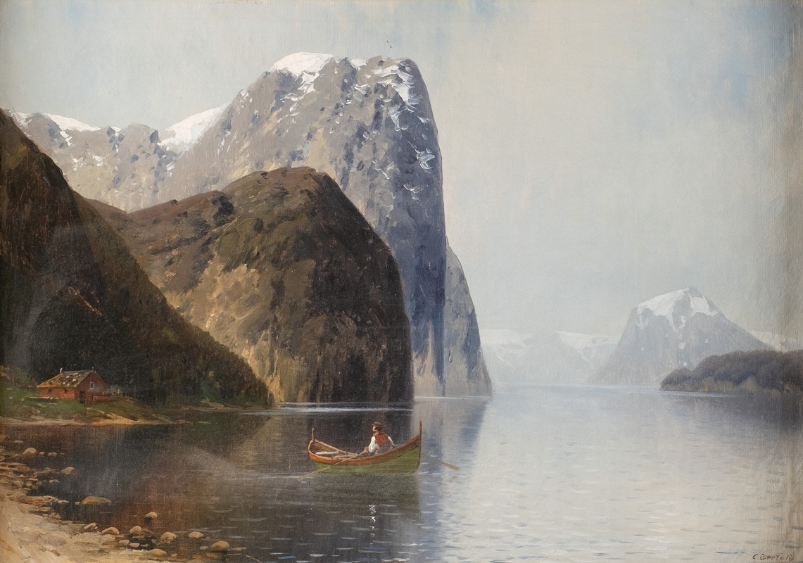 Carl Bertold - Fjord landscape