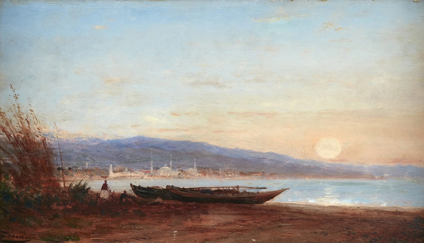 Félix Ziem - On the Bosphorus