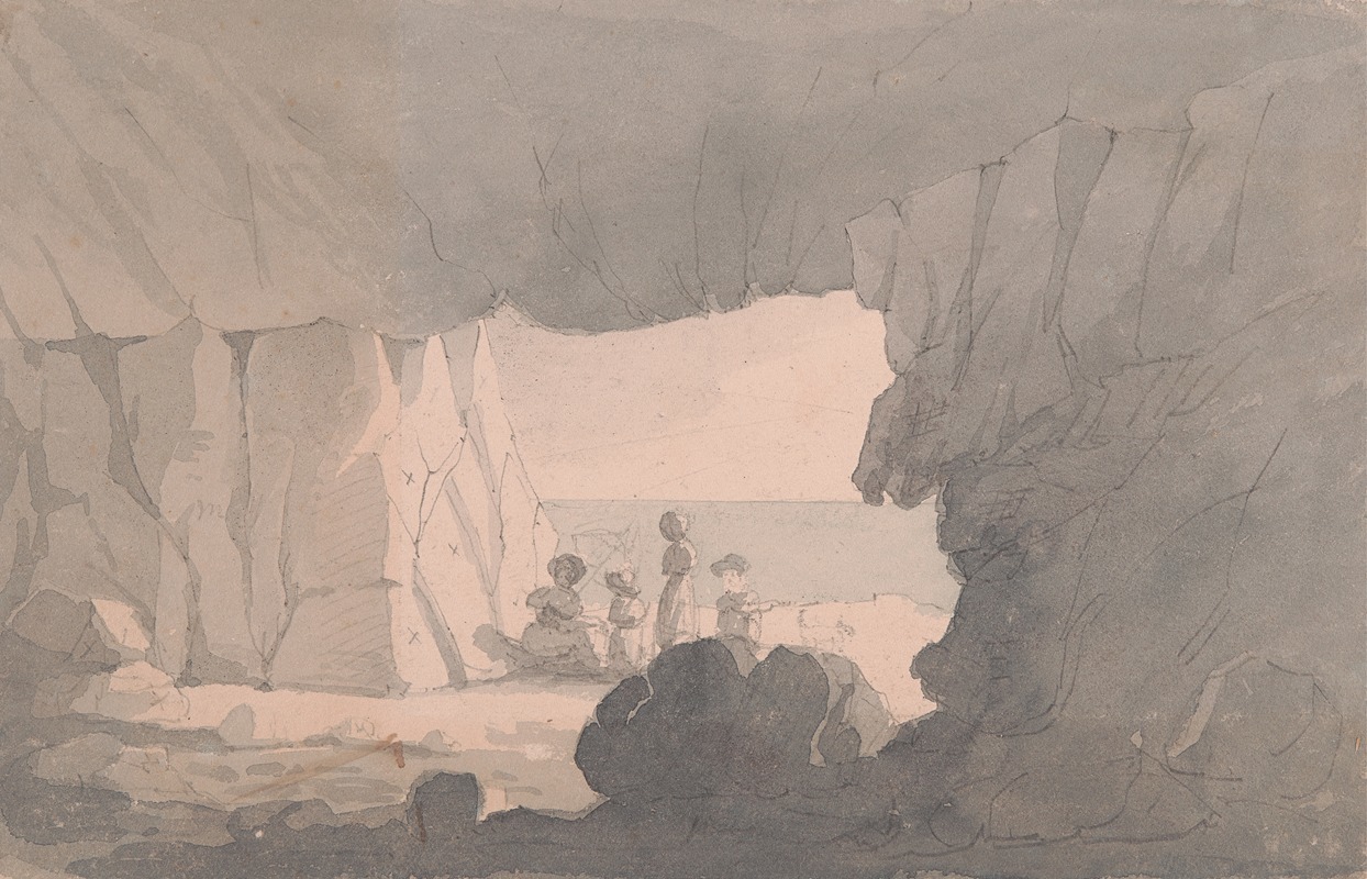 John Baverstock Knight - Tilly Whim Cave, Dorset