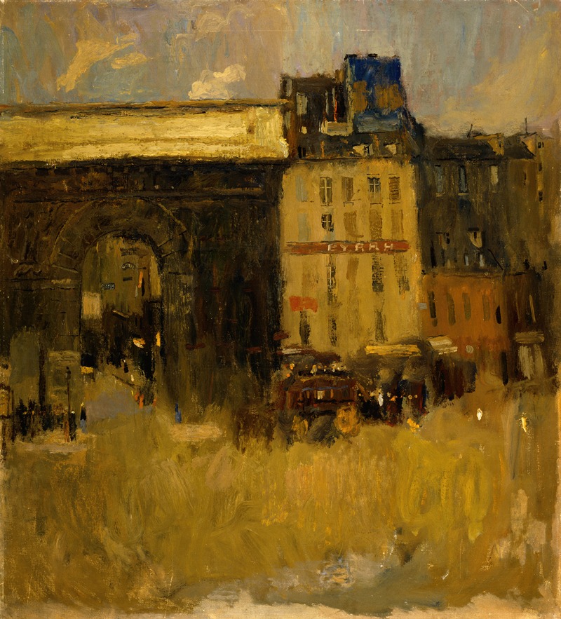 Frank Edwin Scott - Vieilles Maisons (Paris).