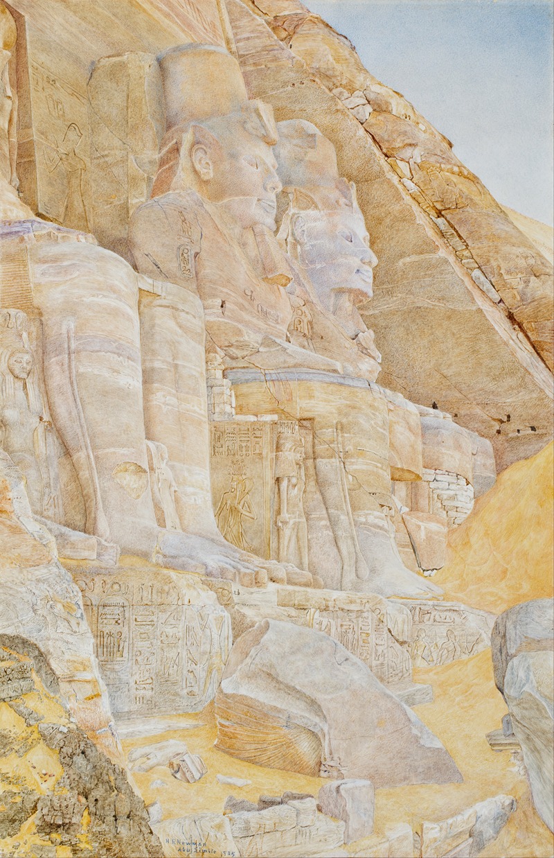 Henry Roderick Newman - Temple of Ramses II