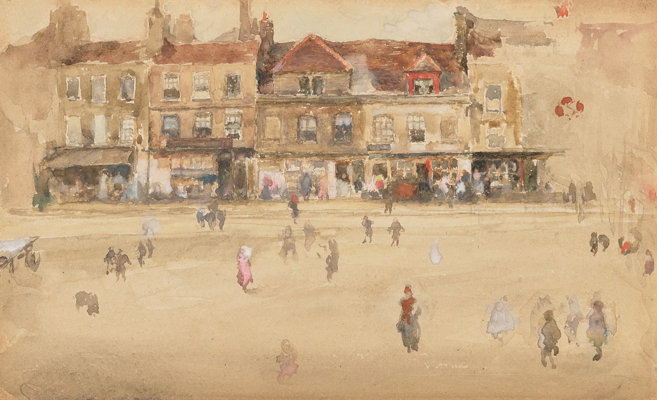 James Abbott McNeill Whistler - Red and Brown-Hoxton
