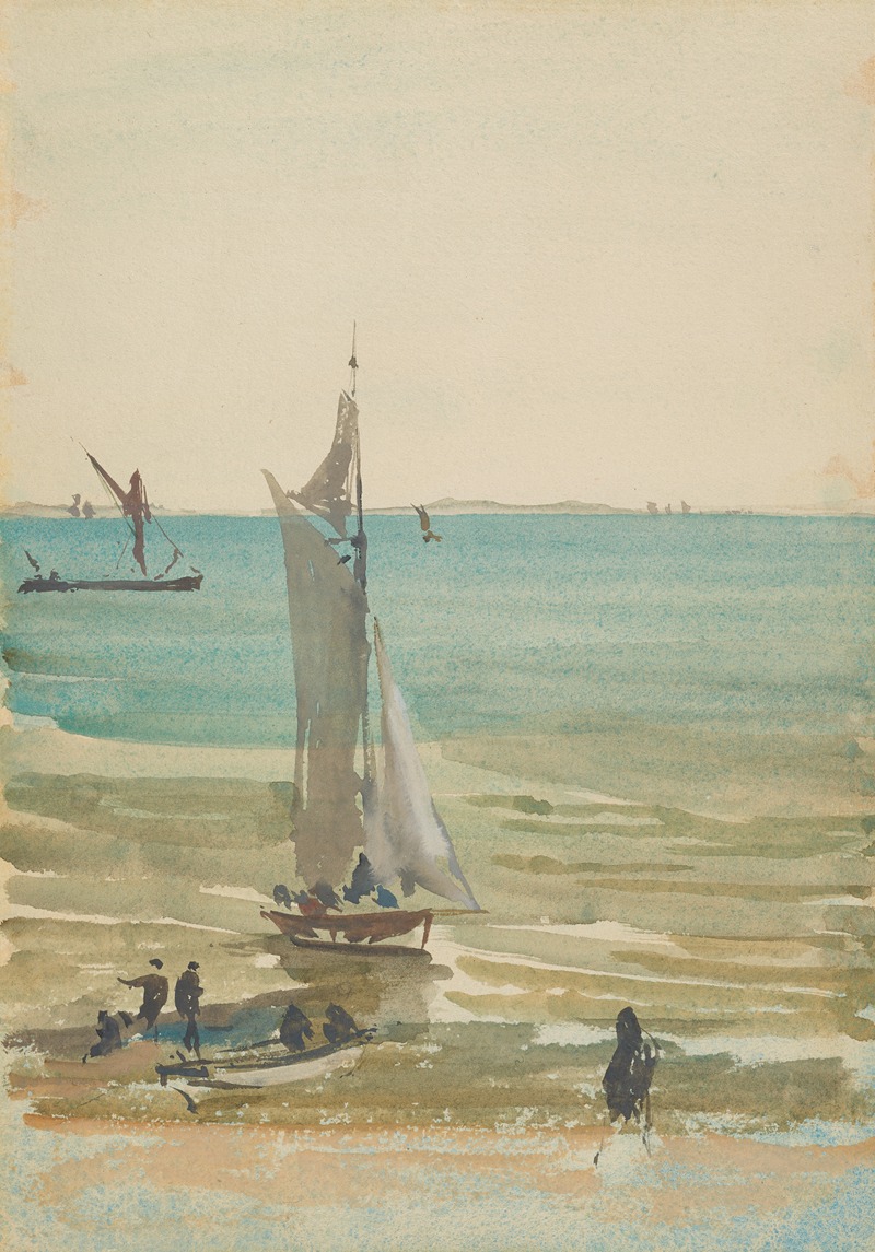 James Abbott McNeill Whistler - Southend–The Pleasure Yacht