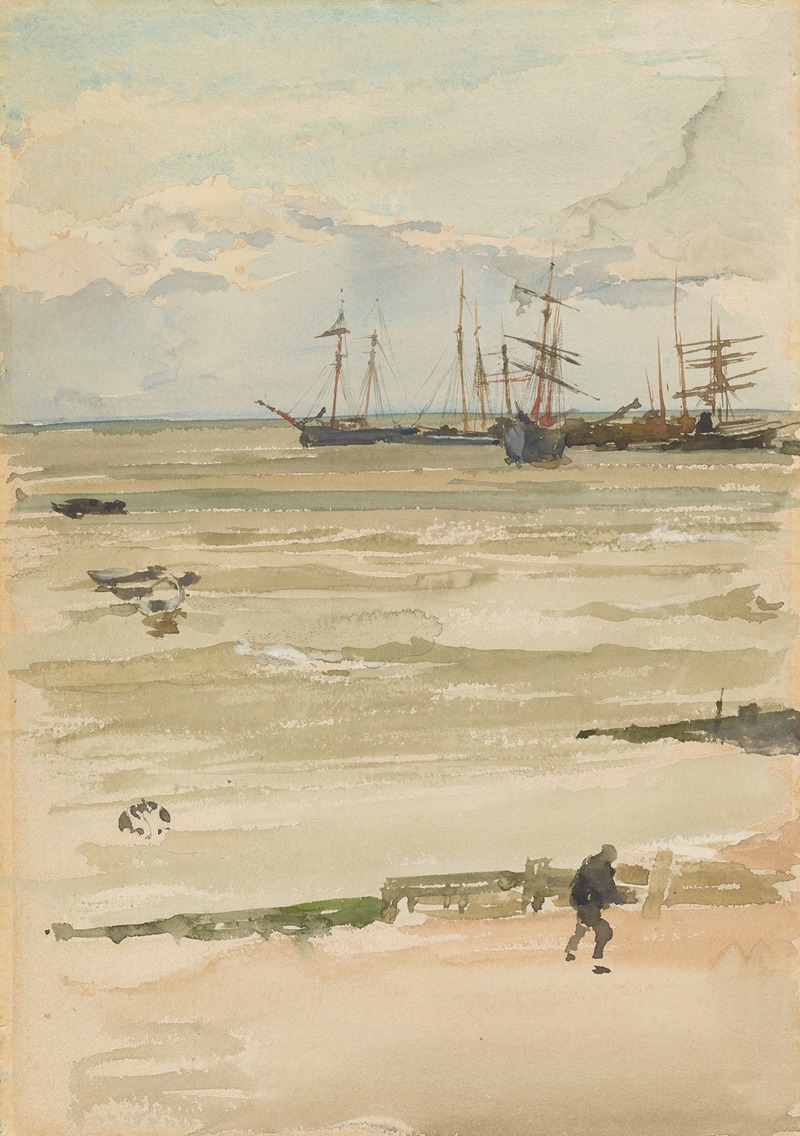 James Abbott McNeill Whistler - The Anchorage