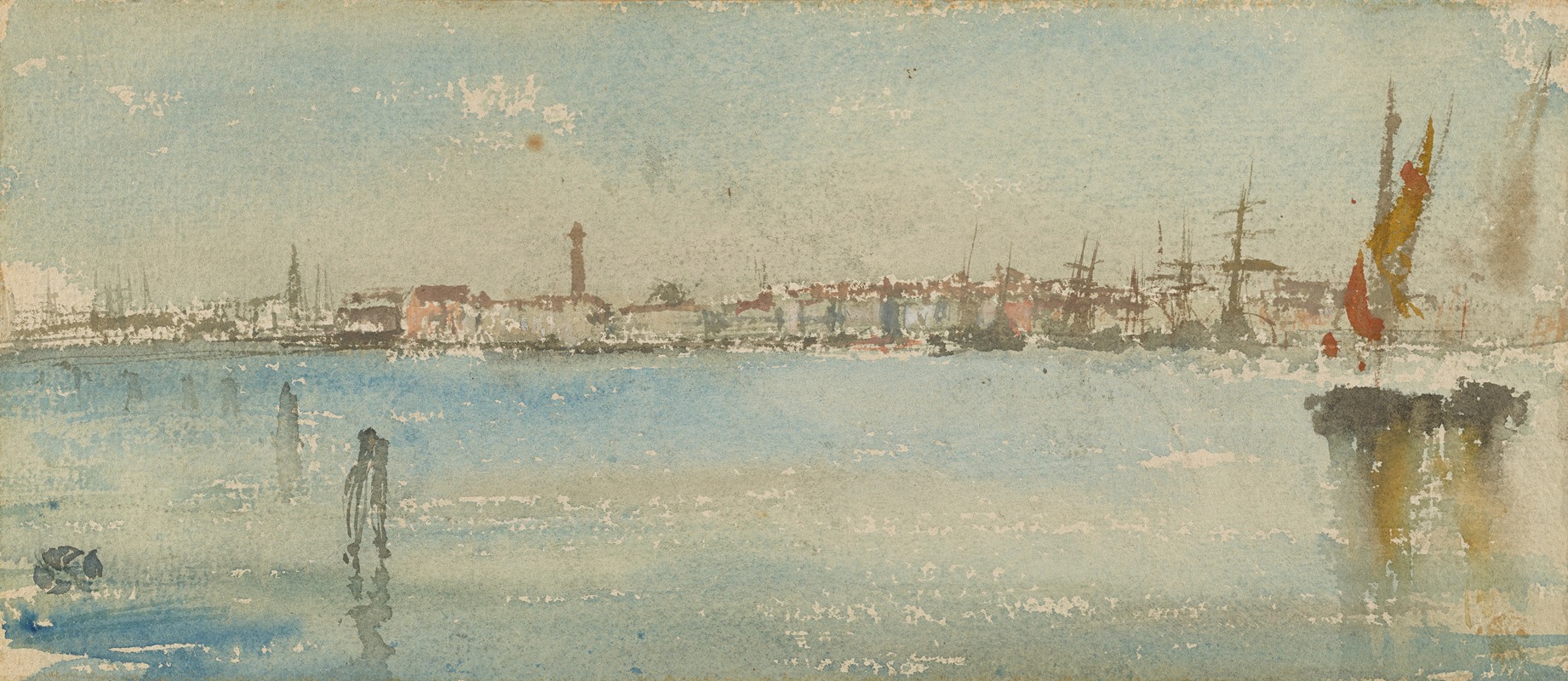 James Abbott McNeill Whistler - Venice Harbor