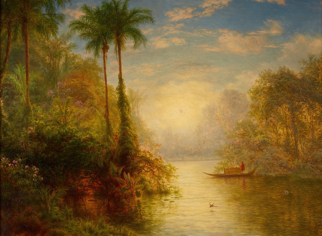 Louis Remy Mignot - Incense Breathing Morn. – Gray’s Elegy (On the Guayaquil River)