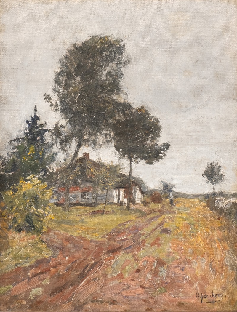 August Jernberg - Cottage by the wayside