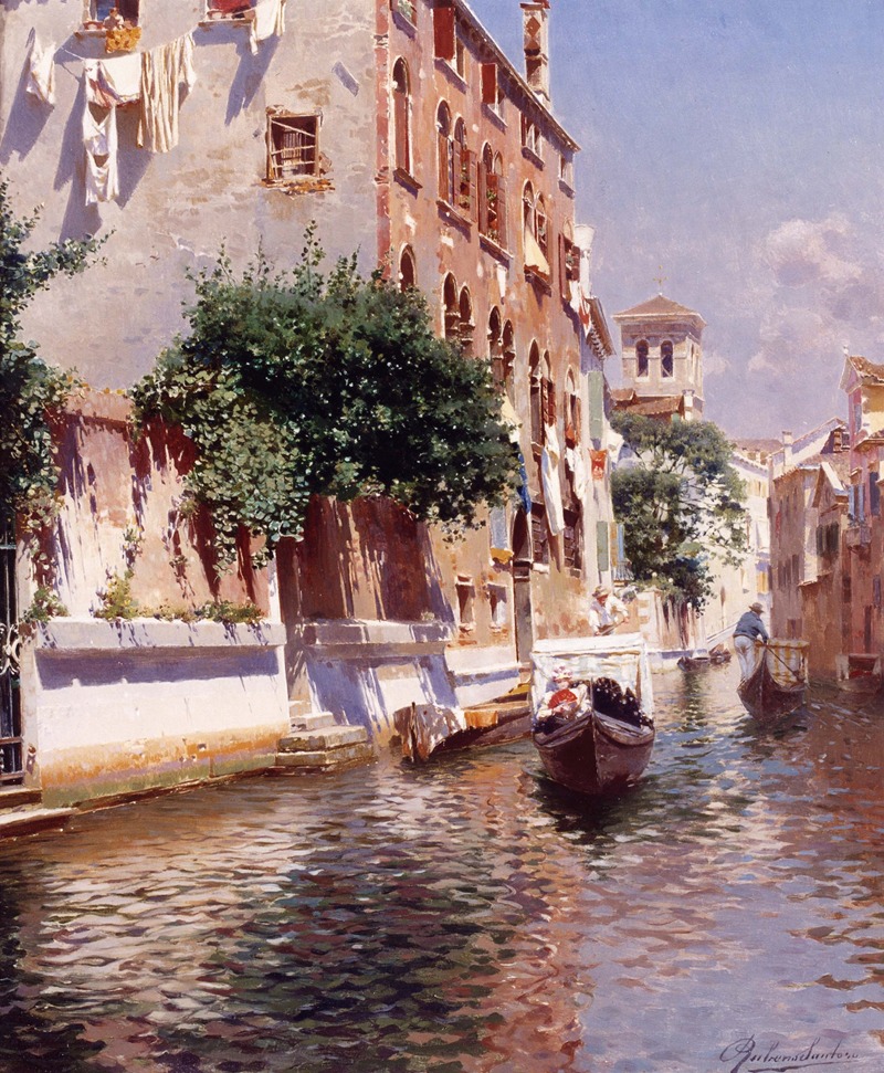 Rubens Santoro - St. Apostoli Canal, Venice