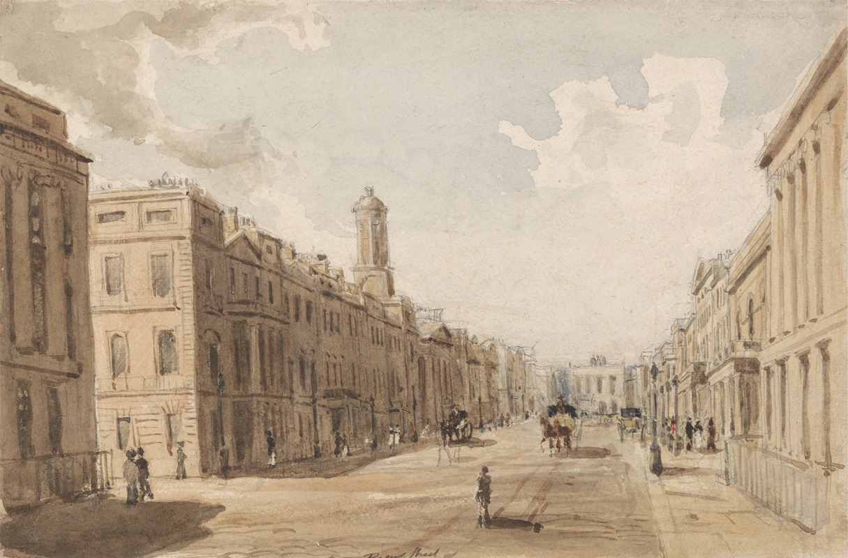 Thomas Shotter Boys - Regent Street, Looking Toward Piccadilly From Waterloo Place