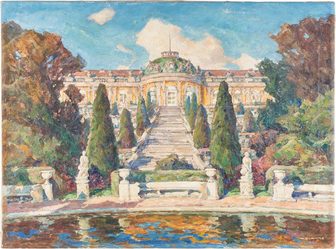 Wilhelm Blanke - Castle Sanssouci