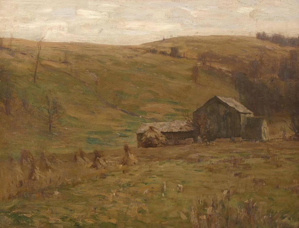 William Langson Lathrop - Hilly Pastures