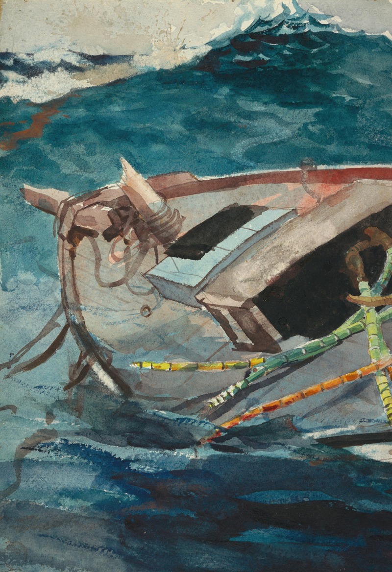 Winslow Homer - Study for ‘The Gulf Stream’
