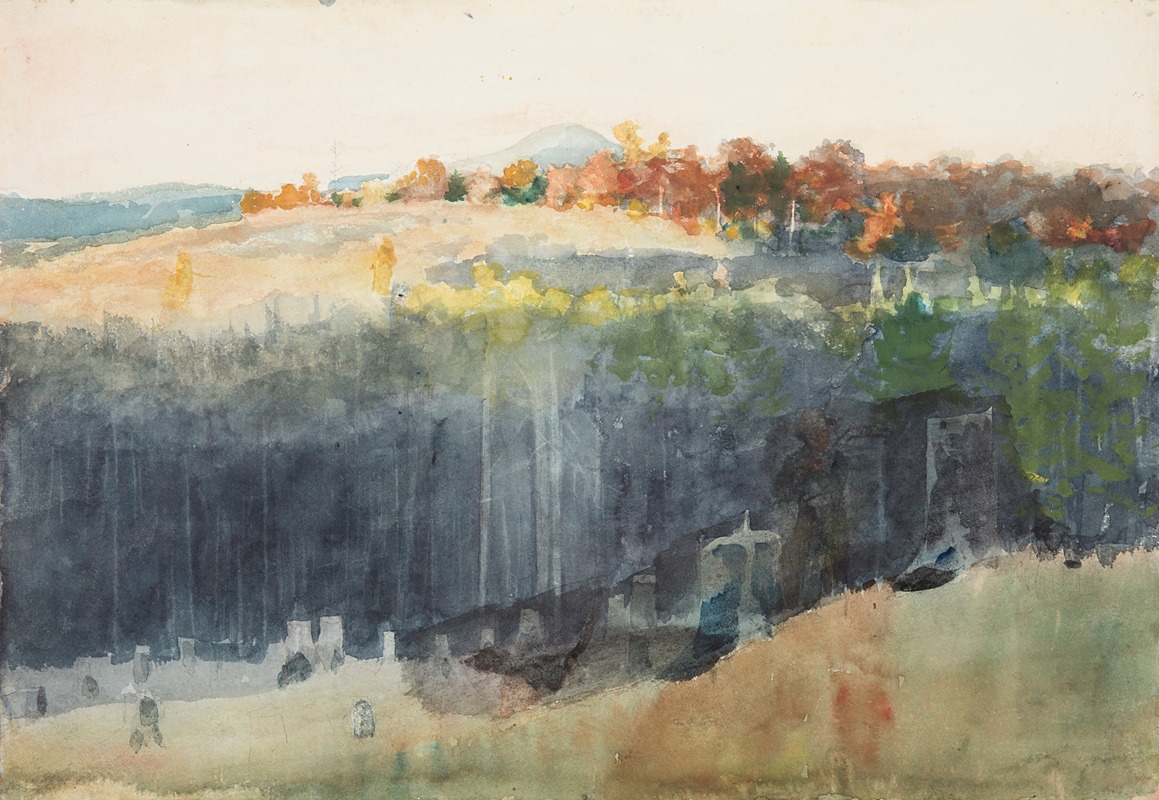 Winslow Homer - Valley and Hillside