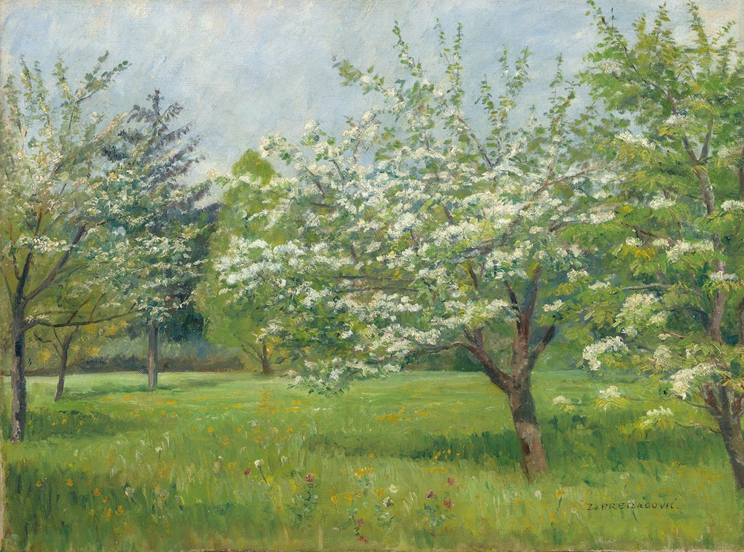 Zora von Preradovic - Blossoming Trees