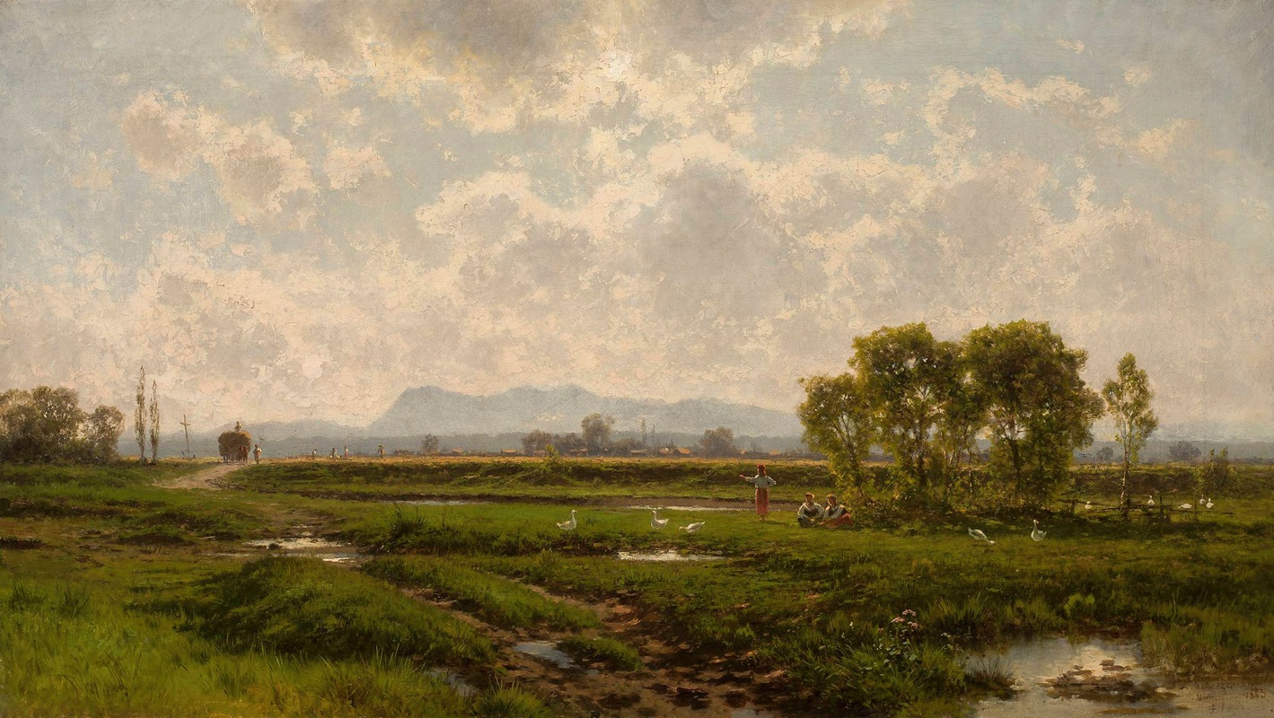 Aleksander Swieszewski - Landscape from South Tyrol