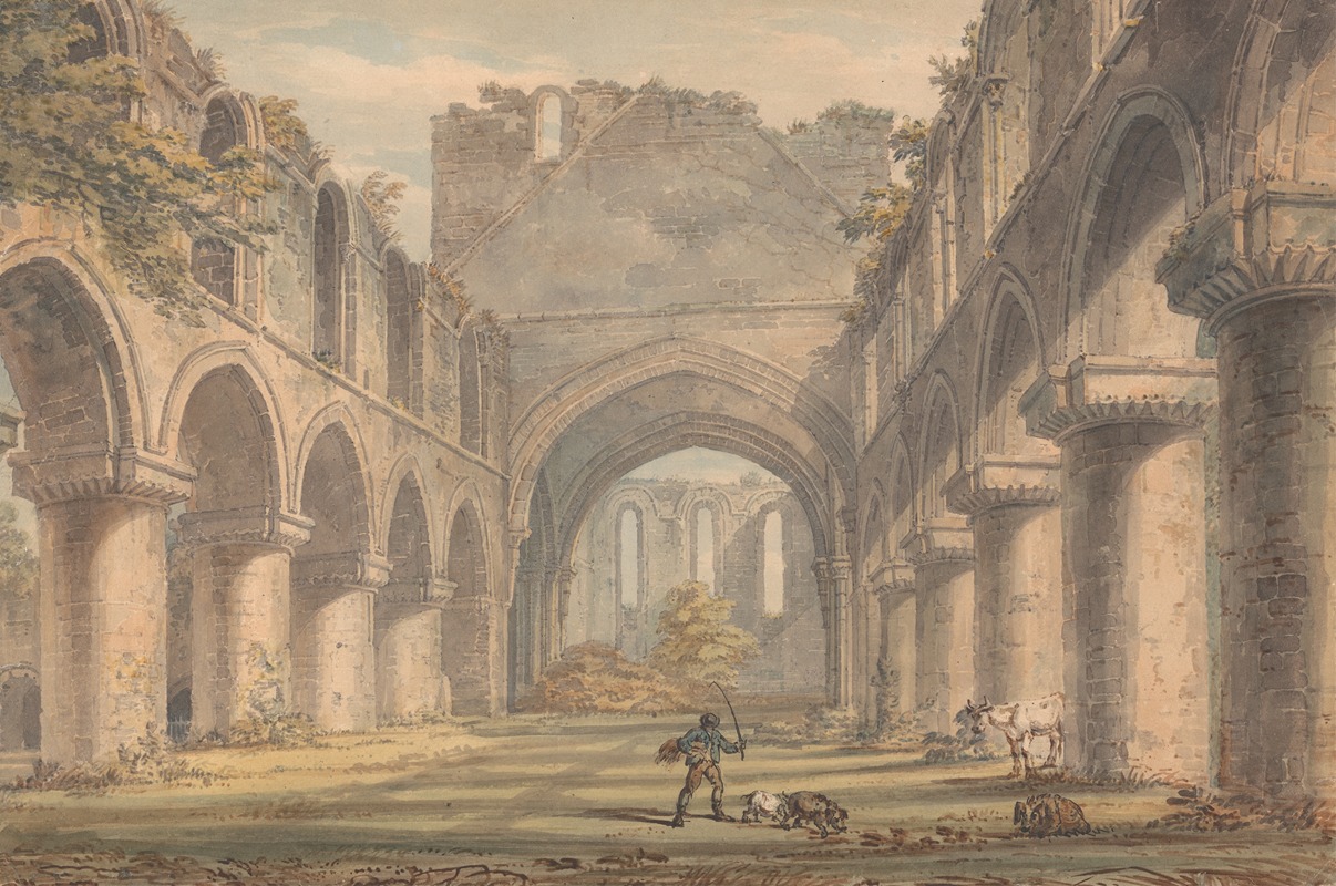 Edward Dayes - Buildwas Abbey, Shropshire