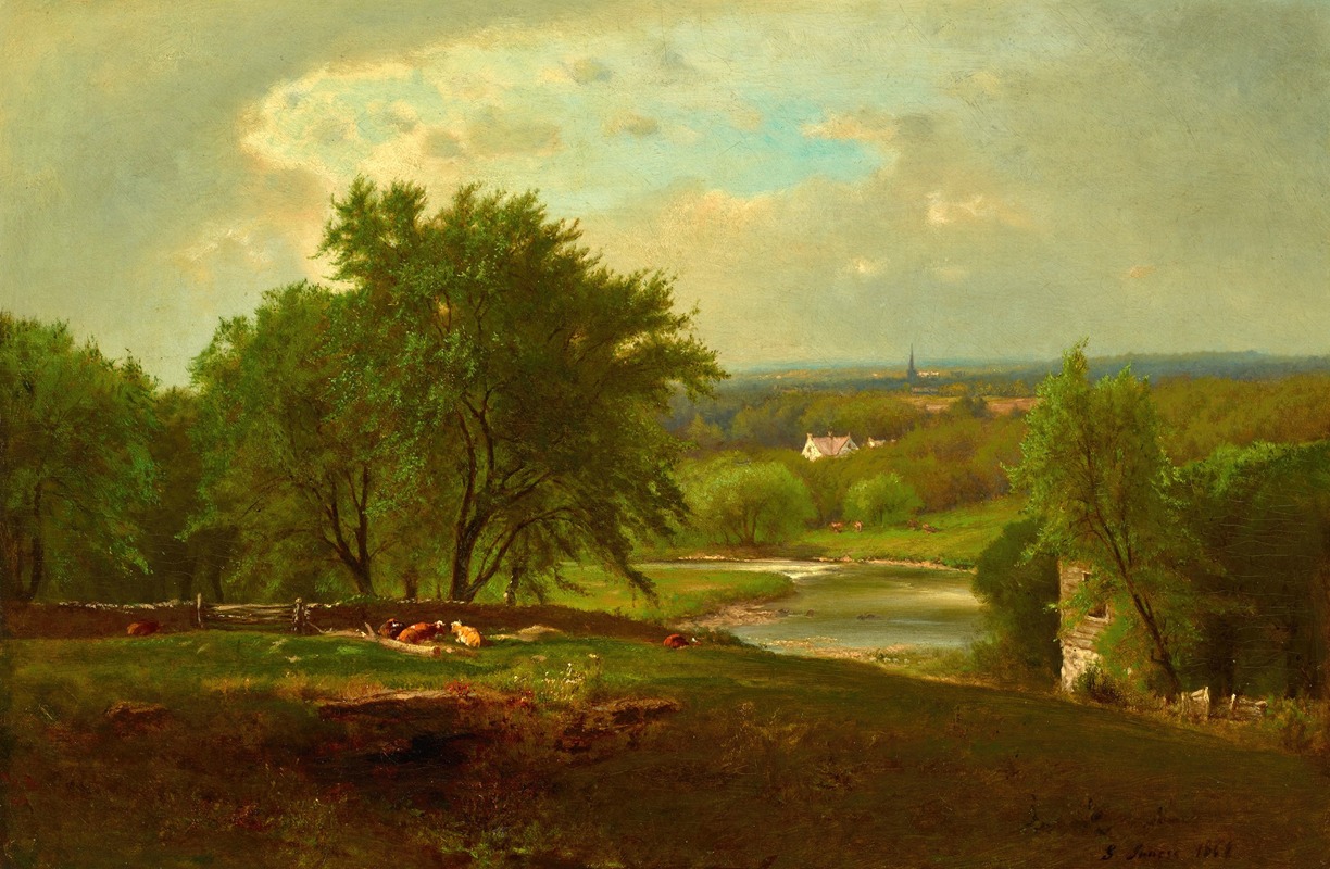 George Inness - Englewood, New Jersey